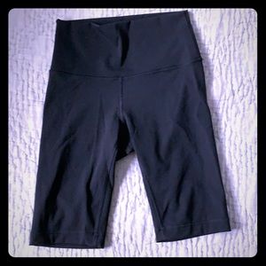 Lululemon High Rise 10 inch Bike Shorts